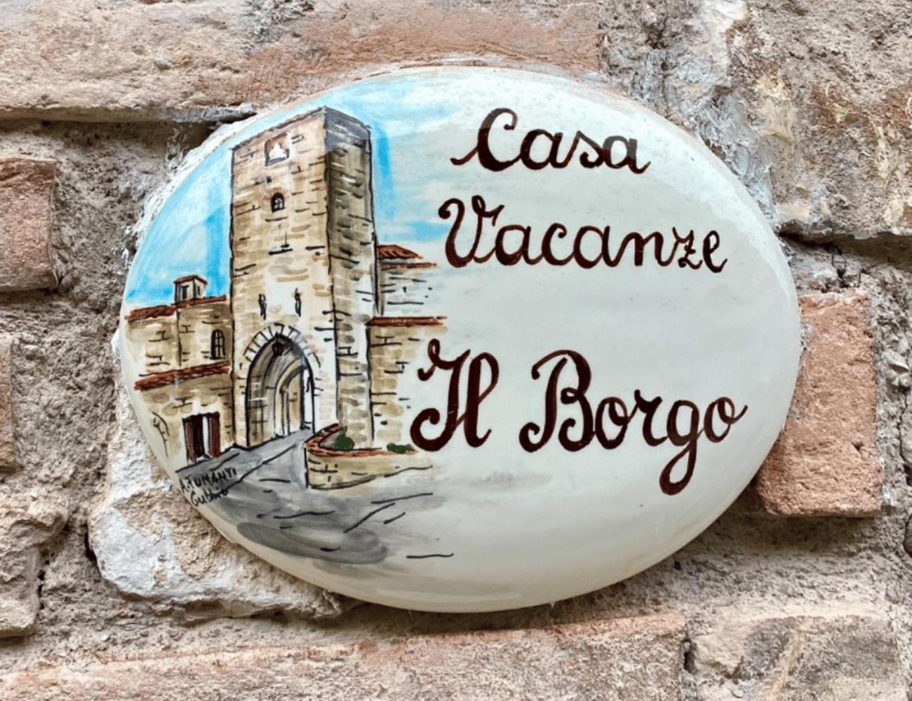 Casa Vacanze Il Borgo Gubbio Zewnętrze zdjęcie